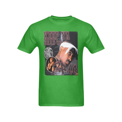 #Rossolini1# Keep Ya Head Up Green T-Shirt
