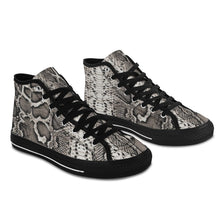 #Rossolini1# Snake Skin 2 Original Black Bottom Men's Shoes (Art)