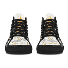 #Rossolini1# AK1 Black Bottom 2 Vancouver H Men's Canvas Shoes (1013-1)