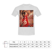 #Rossolini1# Playa In Patrick Mahomes Jersey - White T-Shirt