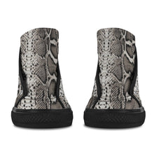 #Rossolini1# Snake Skin 2 Original Black Bottom Women's Shoes (Art)