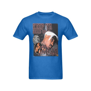 #Rossolini1# Keep Ya Head Up Blue T-Shirt