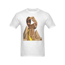 #Rossolini1# Playa with Pyramid background  - White T-Shirt