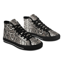 #Rossolini1# Snake Skin 2 Original Black Bottom Women's Shoes (Art)