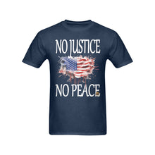 #Rossolini1# No Justice No Peace Flag Navy