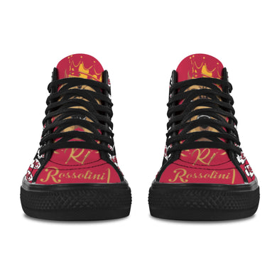 #Rossolini1# KC Team PAK Black/Red Black Bottom Vancouver H Women's Canvas Shoes (1013-1)
