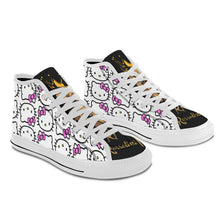 #Rossolini1# Kitty 1 White Bottom - Black Tongue Women's Shoes