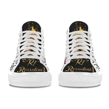 #Rossolini1# Kitty 1 White Bottom - Black Tongue Men's Shoes