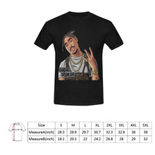 #Rossolini1# Tupac Westside - Black T-Shirt