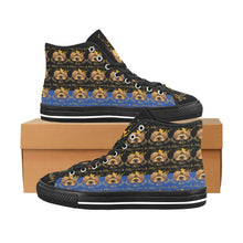 #Rossolini1# PAK Black/Blue Black Bottom 2 Vancouver H Men's Canvas Shoes (1013-1)