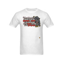 #Rossolini1# The Silence Of Good People Panther - White T-Shirt