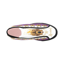 #Rossolini1# PAK White/Purple Black Bottom Vancouver H Women's Canvas Shoes (1013-1)