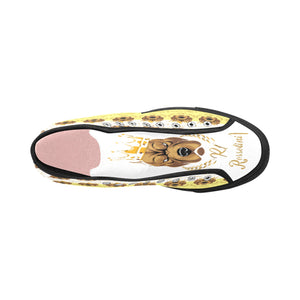 #Rossolini1# PAK White/Yellow Black Bottom Vancouver H Women's Canvas Shoes (1013-1)