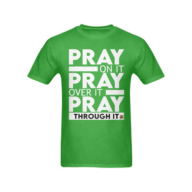 #Rossolini1# Pray On It Green T-Shirt