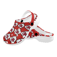 #Rossolini1# Team Red Custom Print Foam Crocs for Adults