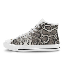 #Rossolini1# Snake Skin 2 White Bottom Women's Shoes (Art)