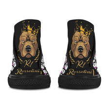 #Rossolini1# Kitty Black Bottom - Black Men's Shoes