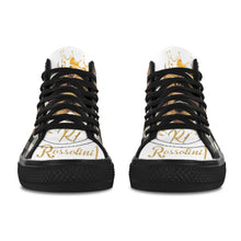 #Rossolini1# AK1 Black Bottom 2 Vancouver H Women's Canvas Shoes (1013-1)