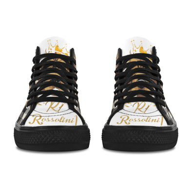 #Rossolini1# AK1 Black Bottom 2 Vancouver H Women's Canvas Shoes (1013-1)
