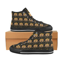 #Rossolini1# PAK Black Tongue Black Bottom Vancouver H Women's Canvas Shoes (1013-1)