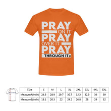 #Rossolini1# Pray On It Orange T-Shirt