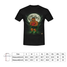 #Rossolini1# Mike With Full Moon - Black T-Shirt