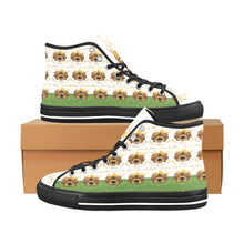 #Rossolini1# PAK White/Green Black Bottom Vancouver H Men's Canvas Shoes (1013-1)