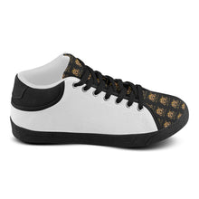 #Rossolini1# TimeLess White Men's Chukka Canvas Shoes (Model 003)