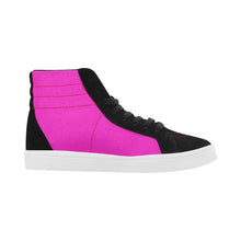 #Rossolini1# Hot Pink Capricorn High Top Casual Shoes for Women (Model 037)