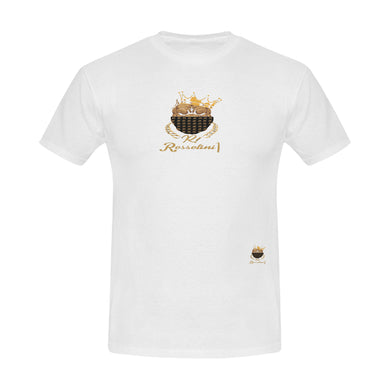 #MASKON# White Men's T-Shirt