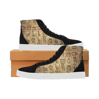 #Rossolini1# HIEROGLYPHS Capricorn High Top Casual Shoes for Women (Model 037)