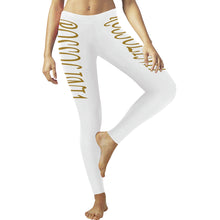 #Rossolini1# TheName White Low Rise Leggings (Invisible Stitch) (Model L05)