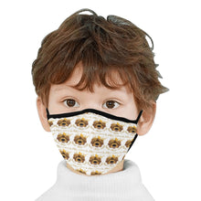 #Rossolini1# White Mouth Mask (2 Filters Included) (Non-medical Products)