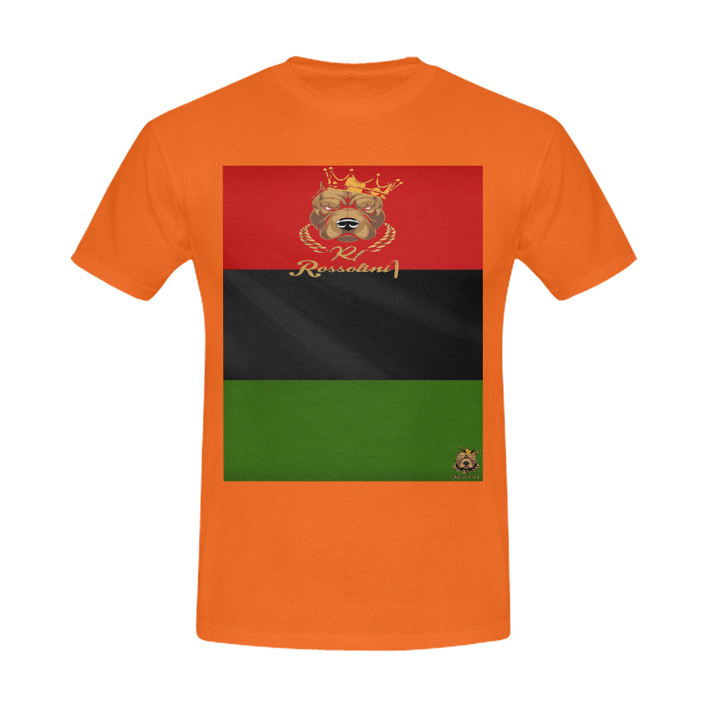 #Rossolini1# R/B/G Orange T-Shirt