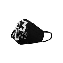 #A3FILMS# Mouth Mask in One Piece (2 Filters Included) (Model M02)