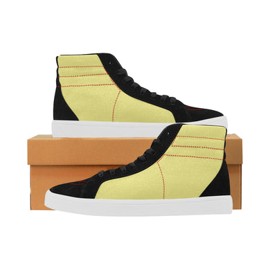 #Rossolini1# Lemon Capricorn High Top Casual Shoes for Women (Model 037)
