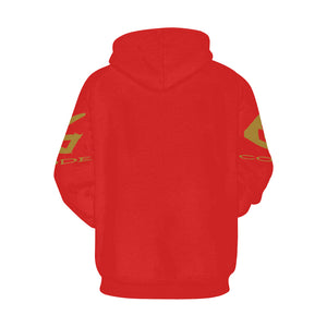 #Rossolini1# G-CODE Red Hoodie for Men (Model H13)