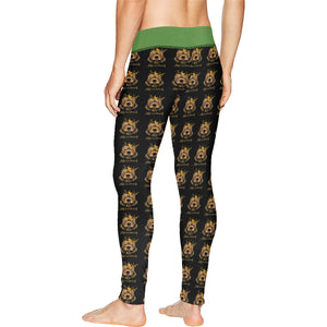 #Rossolini1# Grass Green Trim Meggings (Model L38)