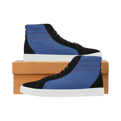 #Rossolini1# Royal Blue Capricorn High Top Casual Shoes for Men (Model 037)