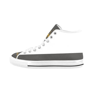 #Rossolini1# Flavor White/Asphalt Vancouver H Women's Canvas Shoes (1013-1)