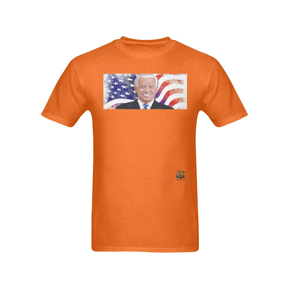 #BIDEN# Orange T-Shirt