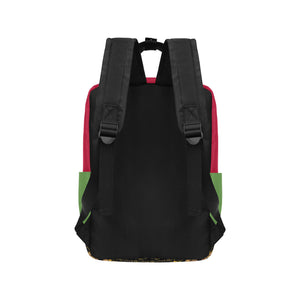 #Rossolini1# Black Lives Matter R/B/G 2 Twin Handle Backpack (Model 1732)