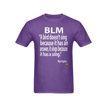 #A Bird Sings# Purple T-Shirt