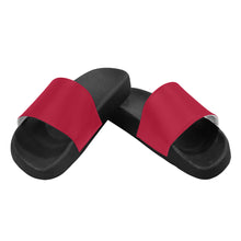 #Rossolini1# Red Men's Slide Sandals/Large Size (Model 057)