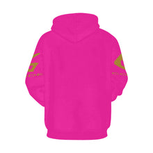 #Rossolini1# G-CODE Hot Pink Hoodie for Men (Model H13)