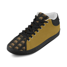 #Rossolini1# TimeLess Gold Men's Chukka Canvas Shoes (Model 003)