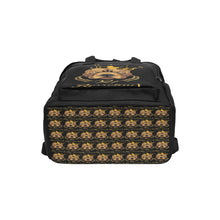 #Rossolini1# Black Twin Handle Backpack (Model 1732)