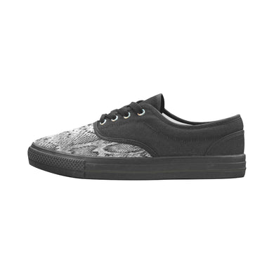 #Rossolini1# Tips SnakeSkin IMG Aries Women's Canvas Shoes (Model 029)