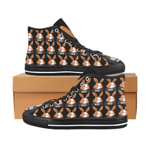 #BLM# Rabbit Black Vancouver H Men's Canvas Shoes (1013-1)