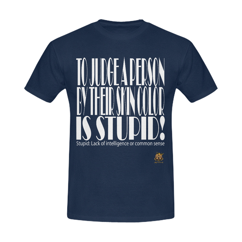 #STUPID# Royal Blue Men's T-Shirt